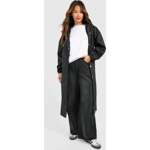 Imperméable À Capuche - 40 - boohoo - Modalova