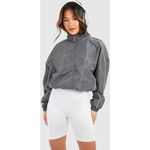 Veste Courte À Détail Contrastant - S - boohoo - Modalova