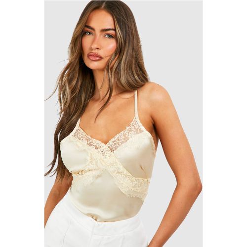 Débardeur En Dentelle - S - boohoo - Modalova