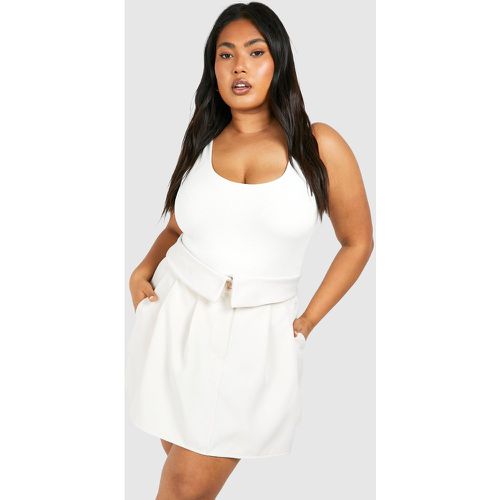 Grande Taille - Jupe De Tennis Plissée - 46 - boohoo - Modalova