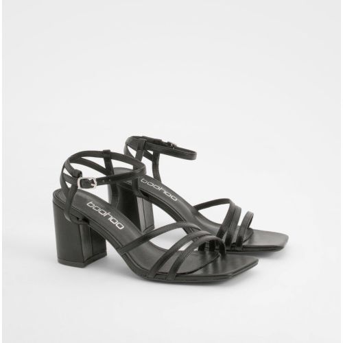 Chaussures Asymétriques À Talon Carré - 36 - boohoo - Modalova