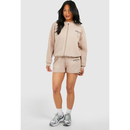 Petite" - Survêtement À Slogan Bomber - S - boohoo - Modalova