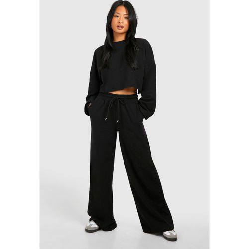 Petite" - Survêtement Oversize Court Avec Sweat - L - boohoo - Modalova