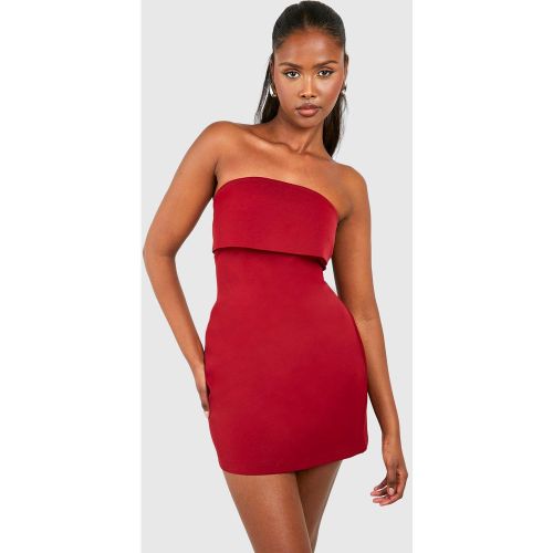 Robe Bandeau Courte - 34 - boohoo - Modalova