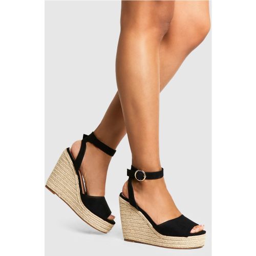 Sandales Compensées À Bout Ouvert - 39 - boohoo - Modalova