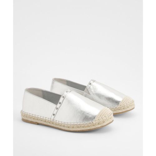 Espadrilles Cloutées - Pointure Large - 39 - boohoo - Modalova