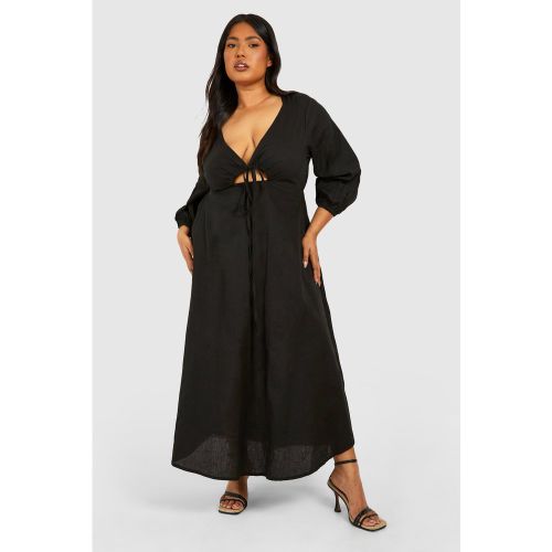 Grande Taille - Robe Mi-Longue À Découpes - 44 - boohoo - Modalova