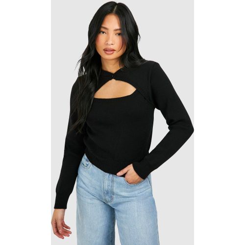 Petite" - Pull À Détail Boléro - 38 - boohoo - Modalova