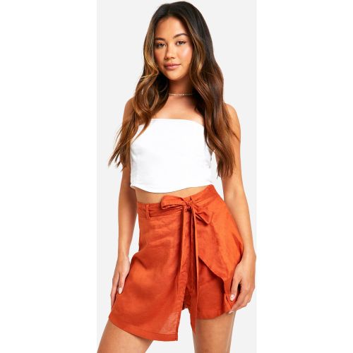 Jupe-Short À Ceinture - 36 - boohoo - Modalova