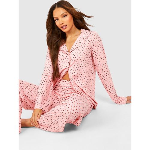 Tall" - Ensemble De Pyjama Avec Chemise Et Pantalon - 34 - boohoo - Modalova