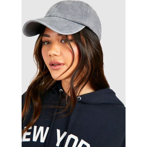 Casquette De Baseball Délavée - One Size - boohoo - Modalova