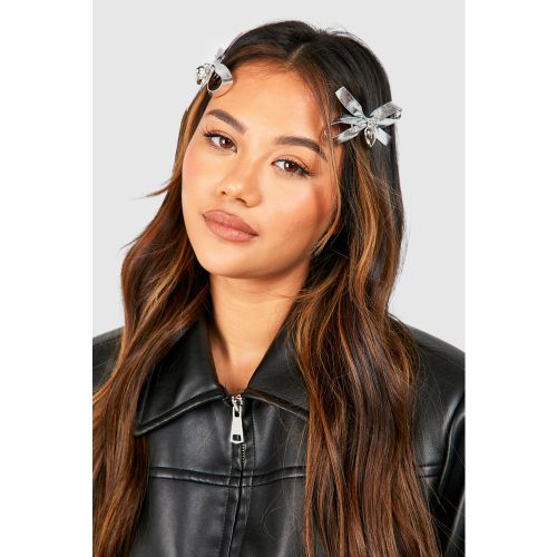 Pinces À Pendentif Cœur ées - One Size - boohoo - Modalova