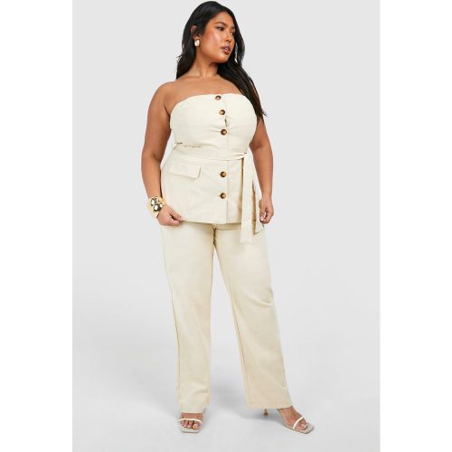 Grande Taille - Pantalon Large - 56 - boohoo - Modalova