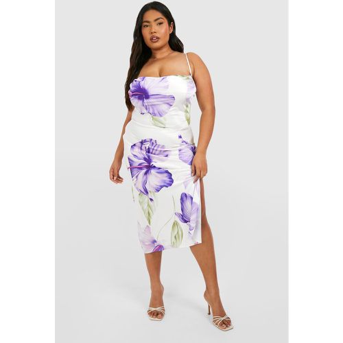 Grande Taille - Robe Nuisette Mi-Longue - 46 - boohoo - Modalova