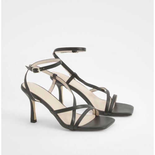 Chaussures Asymétriques Croisées À Talon - 39 - boohoo - Modalova