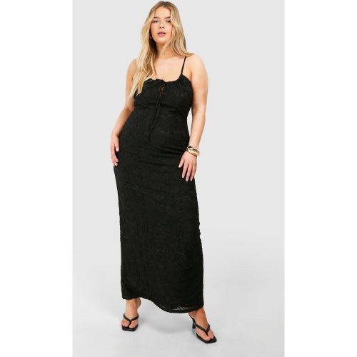 Grande Taille - Robe Nuisette Fleurie - 44 - boohoo - Modalova