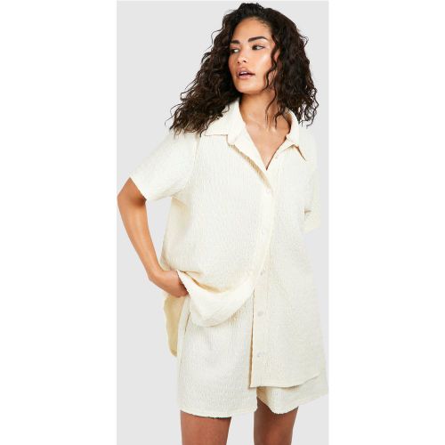 Petite" - Short Texturé - 36 - boohoo - Modalova