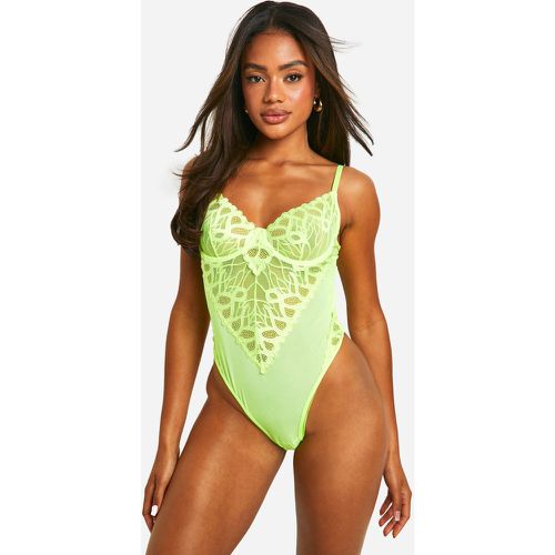 Body Fluo En Mesh - L - boohoo - Modalova