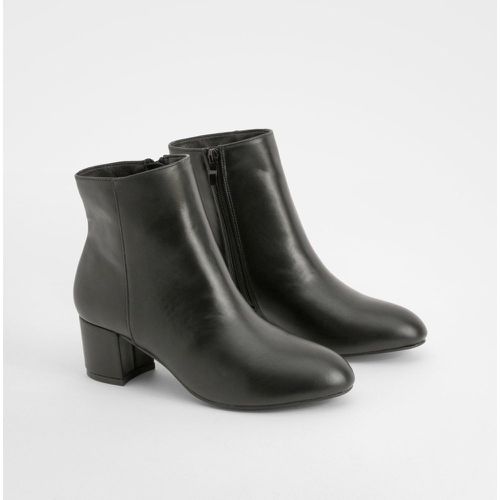 Bottines Basiques À Talon Carré - 37 - boohoo - Modalova