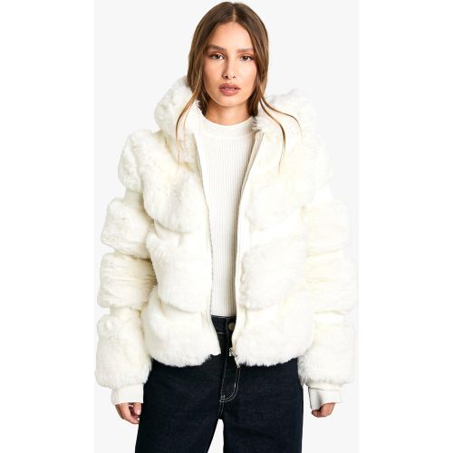 Veste À Capuche En Synthétique - 36 - boohoo - Modalova