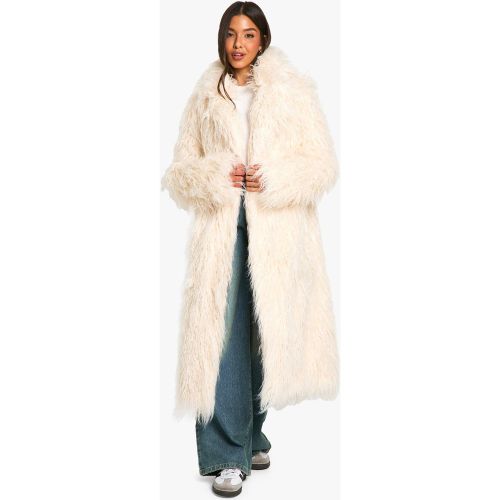 Manteau Long En Synthétique - 36 - boohoo - Modalova