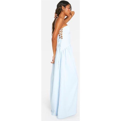 Robe Longue Nouée Bandeau - 36 - boohoo - Modalova