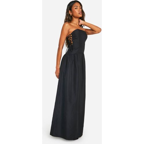 Robe Longue Nouée Bandeau - 36 - boohoo - Modalova