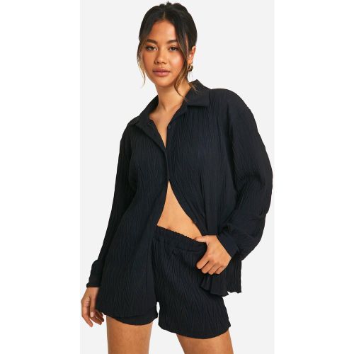 Ensemble Avec Chemise Oversize Et Short - 34 - boohoo - Modalova