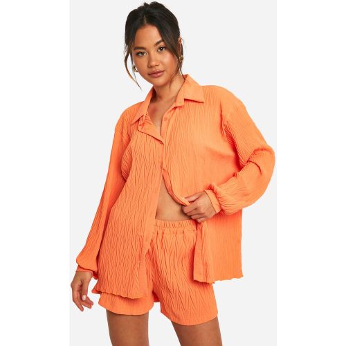 Ensemble Avec Chemise Oversize Et Short - 42 - boohoo - Modalova