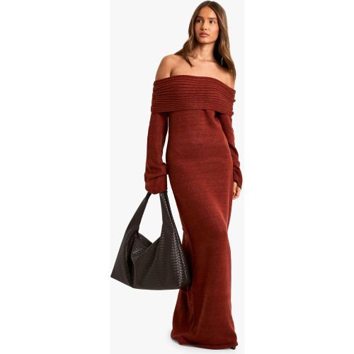Robe Pull Premium Oversize À Col Bateau - S - boohoo - Modalova