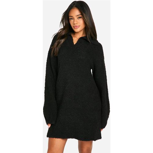 Robe Courte Oversize En Polaire - L - boohoo - Modalova