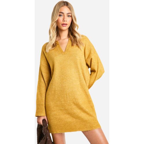 Robe Pull Fine En Maille Douce - M - boohoo - Modalova