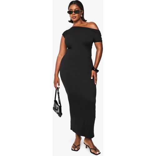 Grande Taille - Robe Super Longue À Épaules Dénudées - 44 - boohoo - Modalova