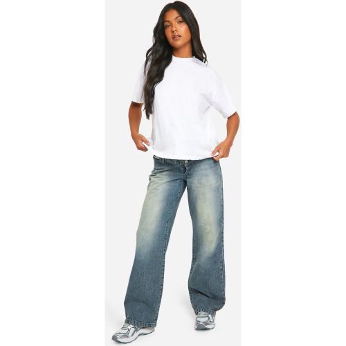 Maternité - Jean De Grossesse Basique Taille Haute - 38 - boohoo - Modalova