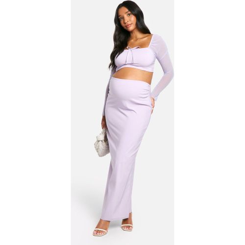 Maternité - Ensemble De Grossesse Avec Blouse Et Jupe Longue - 36 - boohoo - Modalova