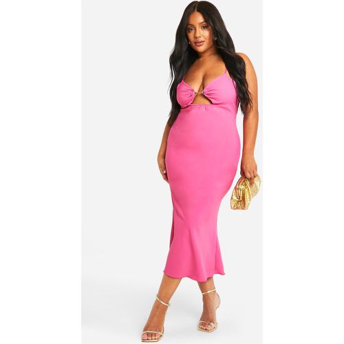 Grande Taille - Robe Mi-Longue À Crochet - 46 - boohoo - Modalova