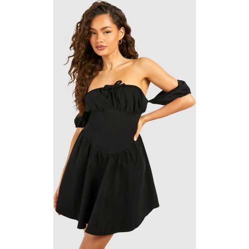 Robe Courte Soyeuse - 36 - boohoo - Modalova