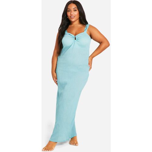 Grande Taille - Robe De Plage Longue - 44 - boohoo - Modalova