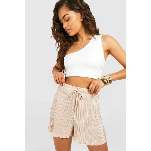 Short Large Plissé - 34 - boohoo - Modalova