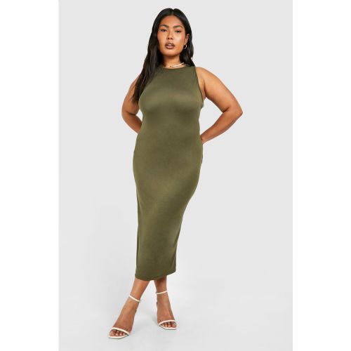 Grande Taille - Robe Mi-Longue À Dos Nageur - 44 - boohoo - Modalova