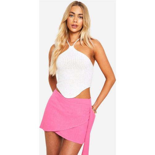 Mini-Jupe Portefeuille - 36 - boohoo - Modalova