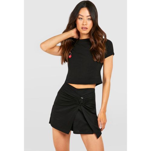 Tall" - Jupe-Short À Anneau - 38 - boohoo - Modalova