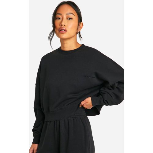 Sweat Court Oversize À Broderie Dsgn Studio - S - boohoo - Modalova