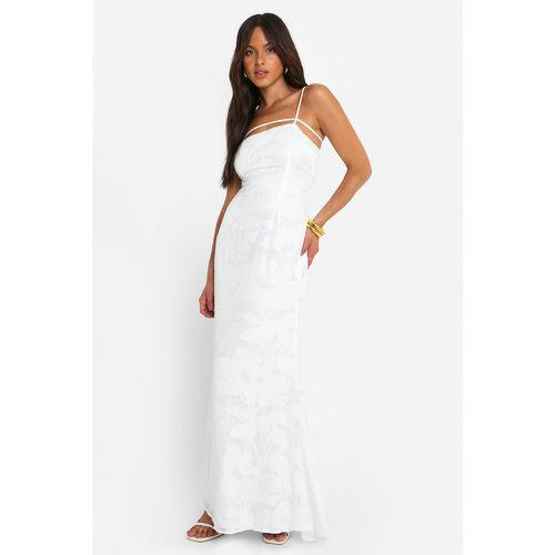 Robe Longue Texturée - 38 - boohoo - Modalova