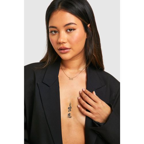 Collier À Pendentif Numéro Angélique - One Size - boohoo - Modalova