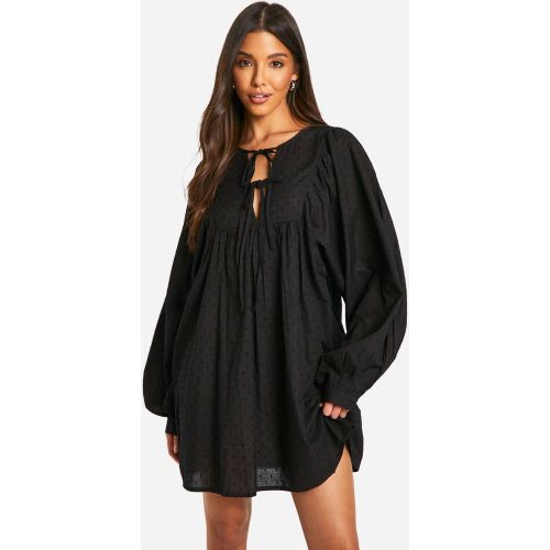 Robe Babydoll Plumetis - 38 - boohoo - Modalova