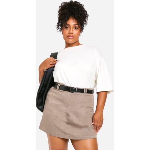 Grande Taille - Mini-Jupe Habillée - 44 - boohoo - Modalova