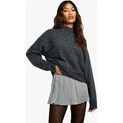 Mini-Jupe Plissée À Rayures Fines - 34 - boohoo - Modalova