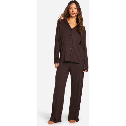 Tall" - Ensemble De Pyjama À Manches Longues - 36 - boohoo - Modalova