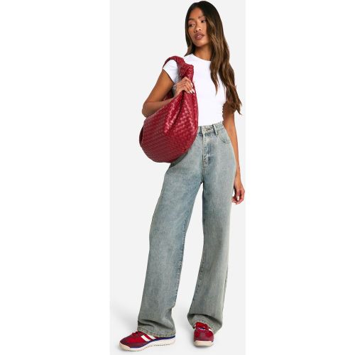 Jean Boyfriend Basique - 6/30L - boohoo - Modalova